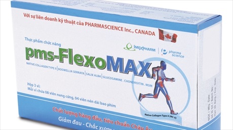 Giảm đau – chắc xương – trơn khớp cùng pms-FlexoMAX