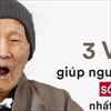 3 nguyên tắc sống thọ của người Nhật