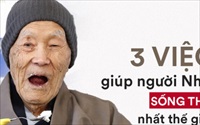 3 nguyên tắc sống thọ của người Nhật